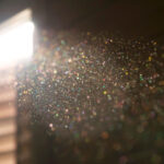 Construction dust can stay suspended in the air